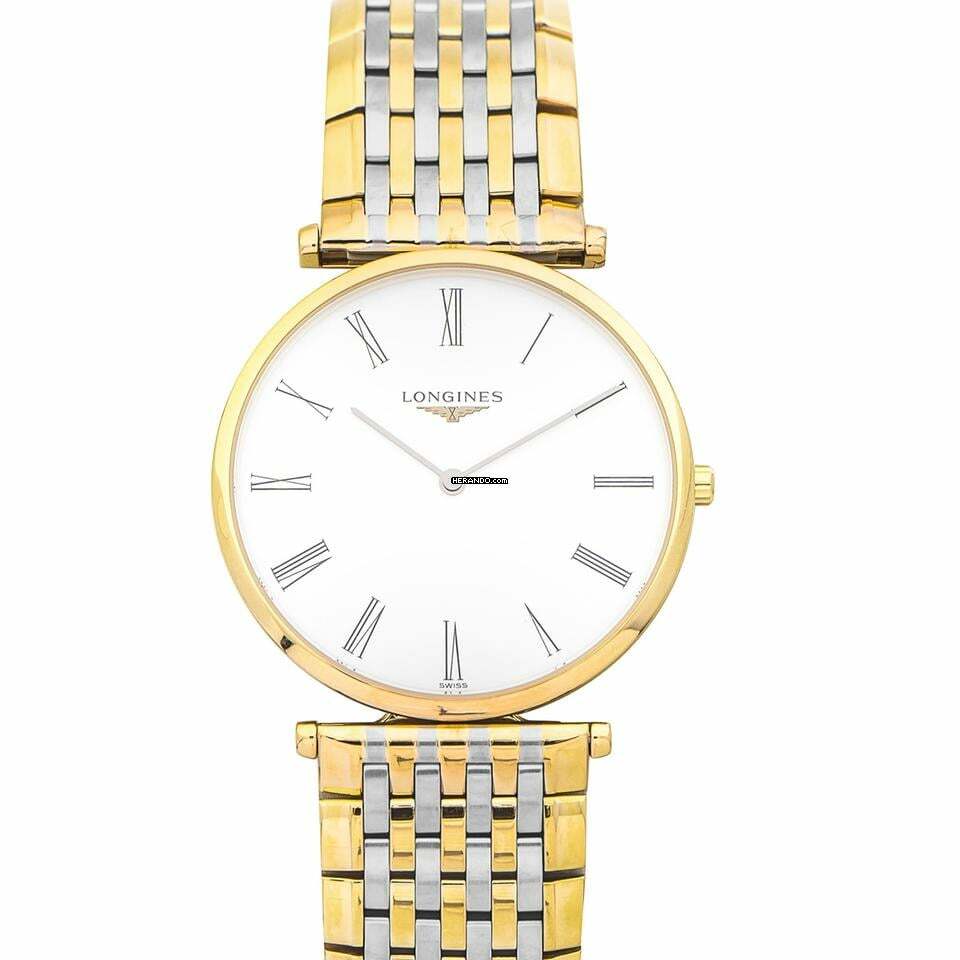 Longines La Grande Classique L47552117 - La Grande Classique Quartz White Dial Stainless Steel Men's Watch </h1>