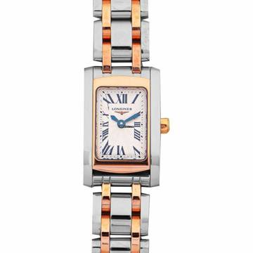  Longines DolceVita L51585717 - Dolce Vita Quartz Silver Dial 18kt Rose Gold Ladies Watch </h1> 