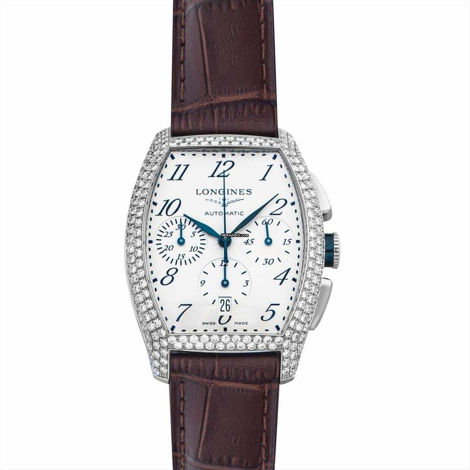 Longines Evidenza L26430734 - Longines evidenza Automatic White Dial Stainless Steel Men's Watch </h1>