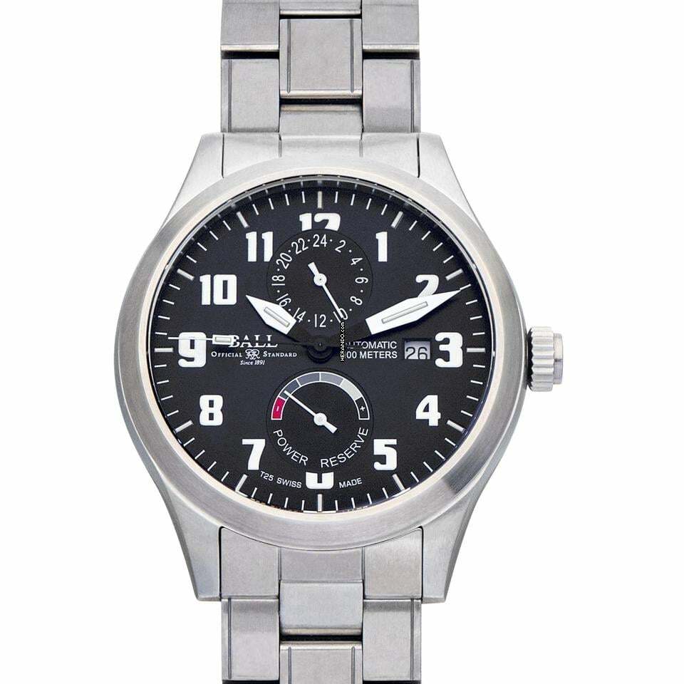 Ball Engineer Master II GM2128C-SJ-BK - Engineer Master II Automatic Black Dial Stainless Steel Men's Watch </h1>