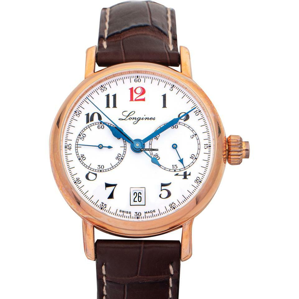 Longines Heritage L27758233 - Longines Heritage Automatic White Dial 18kt Rose Gold Men's Watch </h1>