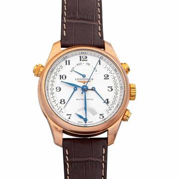  Longines Master Collection L27148783 - Master Collection Automatic Silver-tone Dial 18kt Rose Gold Men's Watch </h1> 