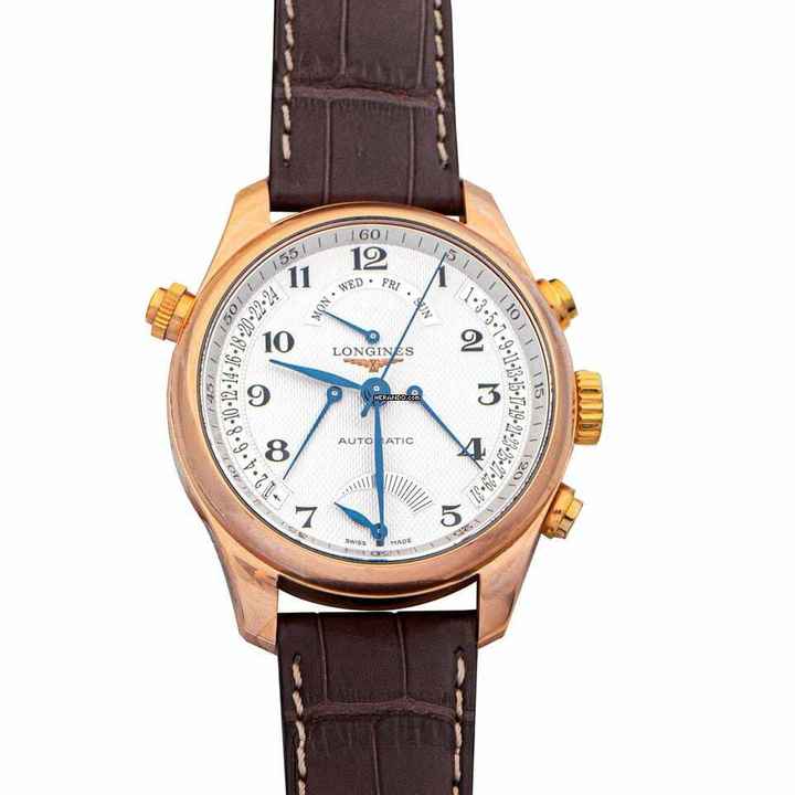  Longines Master Collection L27148783 - Master Collection Automatic Silver-tone Dial 18kt Rose Gold Men's Watch </h1> 
