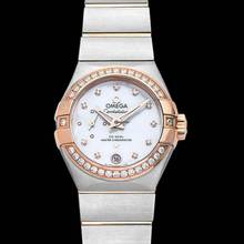 Thumbnail von Omega Constellation Petite Seconde 127.25.27.20.55.001 - Constellation Automatic White Dial 18kt Rose Gold Ladies Watch </h1>
