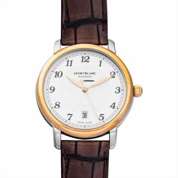  Montblanc Star 117577 - Star Automatic Silver-tone Dial Stainless Steel Men's Watch </h1> 