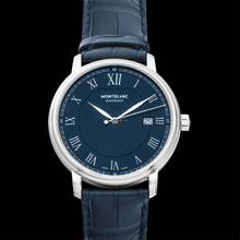 Thumbnail von Montblanc Tradition 117829 - Tradition Automatic Blue Dial Stainless Steel Men's Watch </h1>