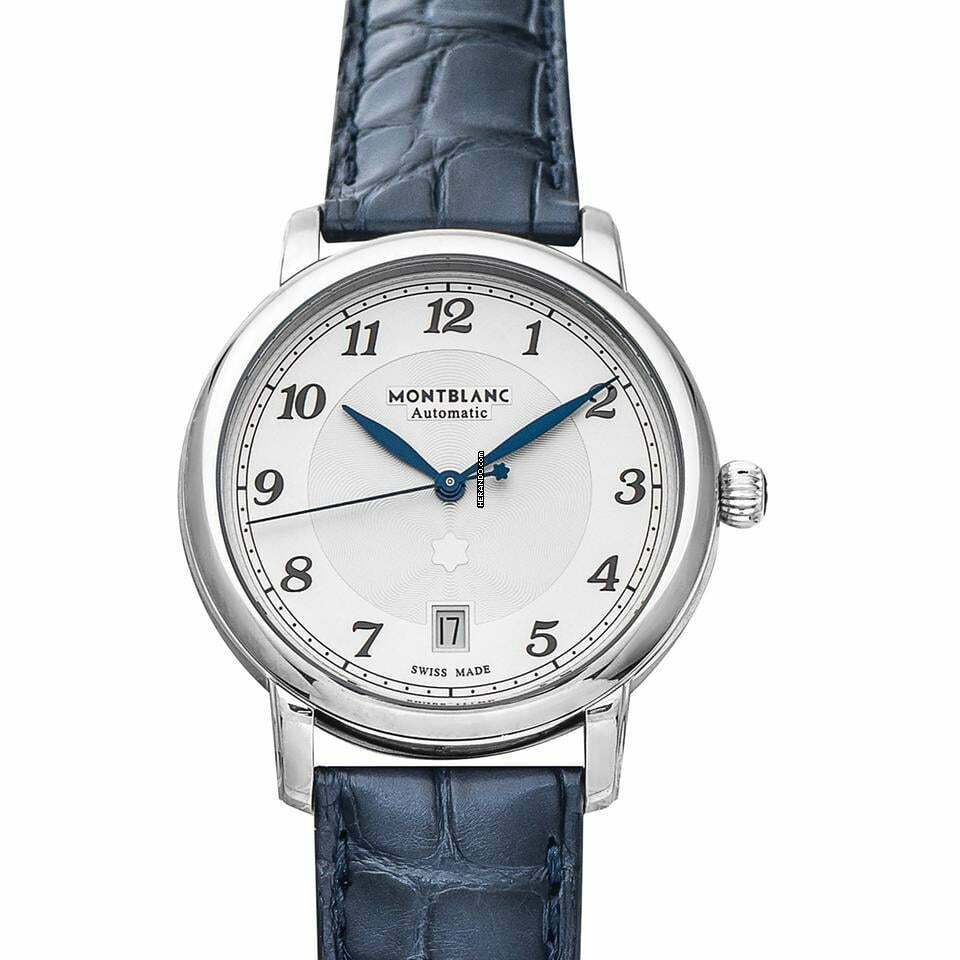  Montblanc Star 117574 - Star Automatic Silver-tone Dial Stainless Steel Men's Watch </h1> 