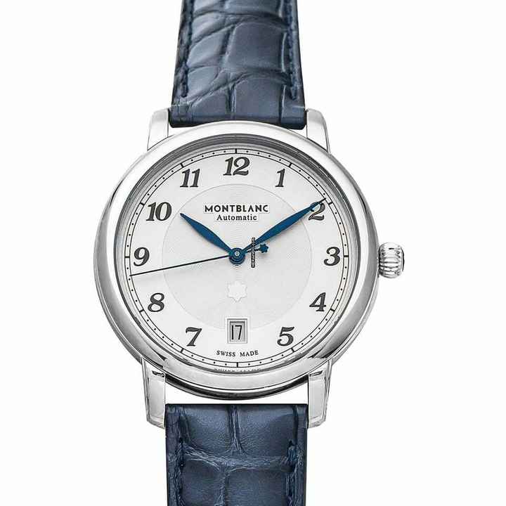  Montblanc Star 117574 - Star Automatic Silver-tone Dial Stainless Steel Men's Watch </h1> 