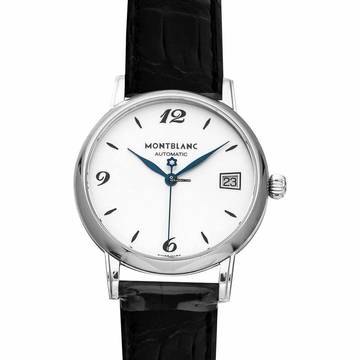  Montblanc Star Classique 111590 - Star Automatic Silver-tone Dial Stainless Steel Ladies Watch </h1> 