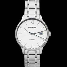 Thumbnail von Montblanc Heritage Spirit 111581 - Heritage Spirit Automatic Silver Dial Stainless Steel Men's Watch </h1>