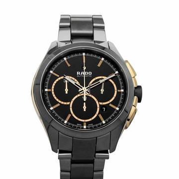  Rado HyperChrome Chronograph R32277152 - Hyperchrome Automatic Black Dial Ceramic Men's Watch </h1> 