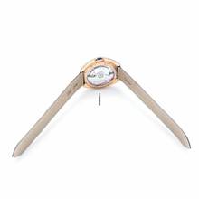 Thumbnail von Cartier Clé de Cartier WJCL0013 - Cle Flinque Automatic Silver Dial 18kt Rose Gold Ladies Watch </h1>