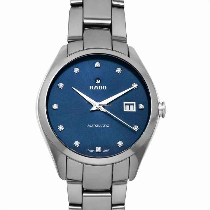  Rado HyperChrome R32254702 - Hyperchrome Automatic Blue Dial Ceramic Men's Watch </h1> 