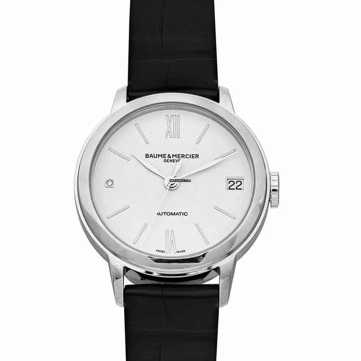  Baume & Mercier Classima M0A10313 - Classima Automatic White Dial Stainless Steel Ladies Watch </h1> 