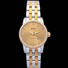 Thumbnail von Mido Baroncelli III M7600.9.67.1 - Baroncelli III Automatic Bronze Dial Stainless Steel Ladies Watch </h1>