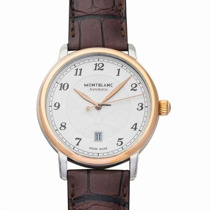  Montblanc Star 117576 - Star Automatic Silver-tone Dial Stainless Steel Men's Watch </h1> 