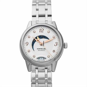 Montblanc Bohème 119934 - Bohème Automatic Silver Dial Stainless Steel Ladies Watch </h1> 