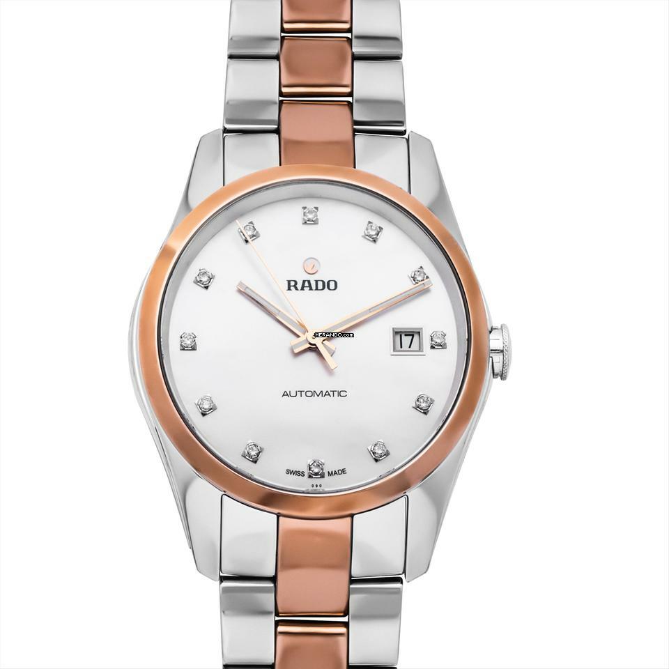  Rado HyperChrome Diamonds R32980902 - Hyperchrome Automatic Mother of pearl Dial Stainless Steel Men's Watch </h1> 