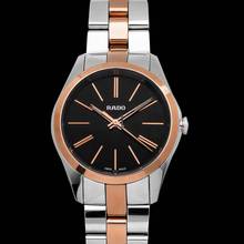 Thumbnail von Rado HyperChrome R32976152 - Hyperchrome Quartz Black Dial Stainless Steel Ladies Watch </h1>