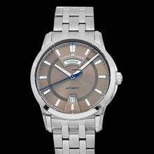 Thumbnail von Maurice Lacroix Pontos Day Date PT6158-SS002-73E - Pontos Automatic Brown Dial Stainless Steel Men's Watch </h1>