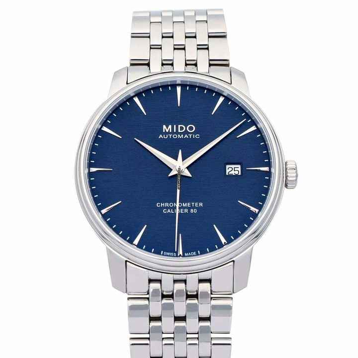  Mido Baroncelli III M027.408.11.041.00 - Baroncelli III Automatic Blue Dial Stainless Steel Men's Watch </h1> 