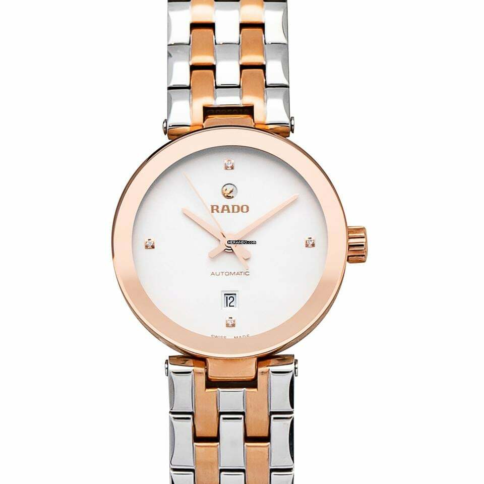  Rado Florence R48900733 - Florence Automatic White Dial Stainless Steel Ladies Watch </h1> 