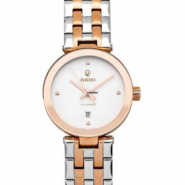 Rado Florence R48900733 - Florence Automatic White Dial Stainless Steel Ladies Watch </h1> 