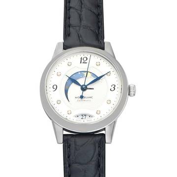  Montblanc Bohème 114730 - Boheme Automatic White Dial Stainless Steel Ladies Watch </h1> 