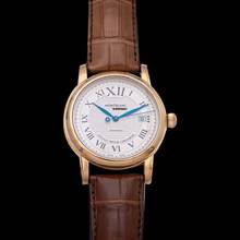 Thumbnail von Montblanc Star 101640 - Star Automatic Beige Dial 18kt Rose Gold Men's Watch </h1>