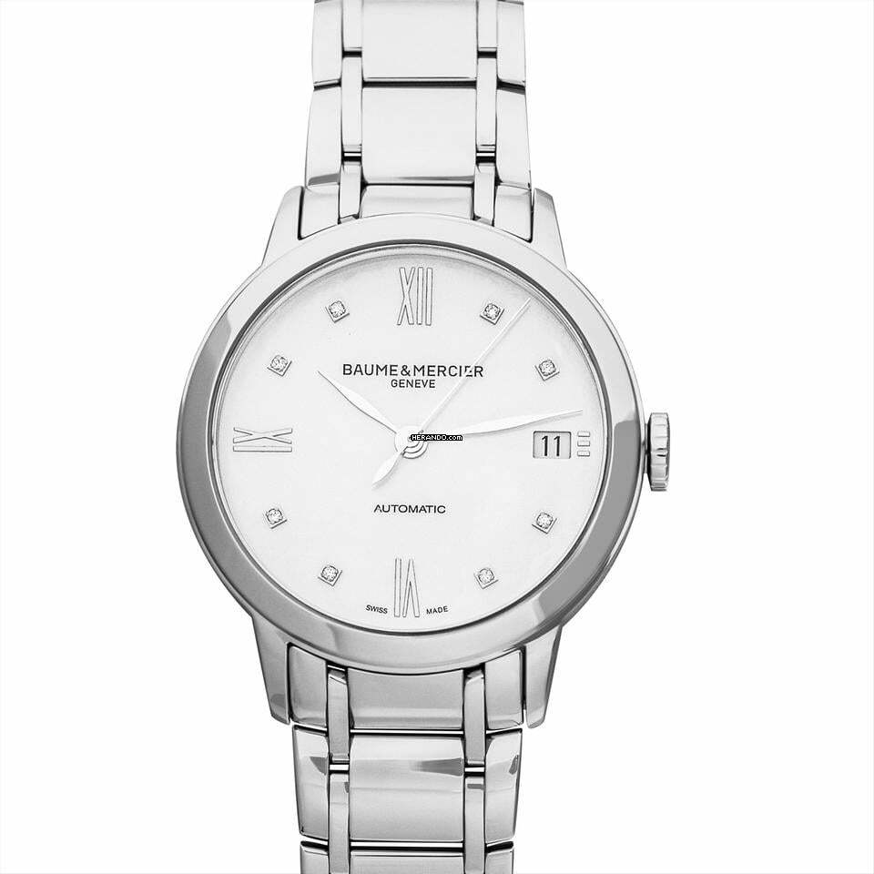  Baume & Mercier Classima M0A10496 - Classima Automatic Mother of pearl Dial Stainless Steel Ladies Watch </h1> 