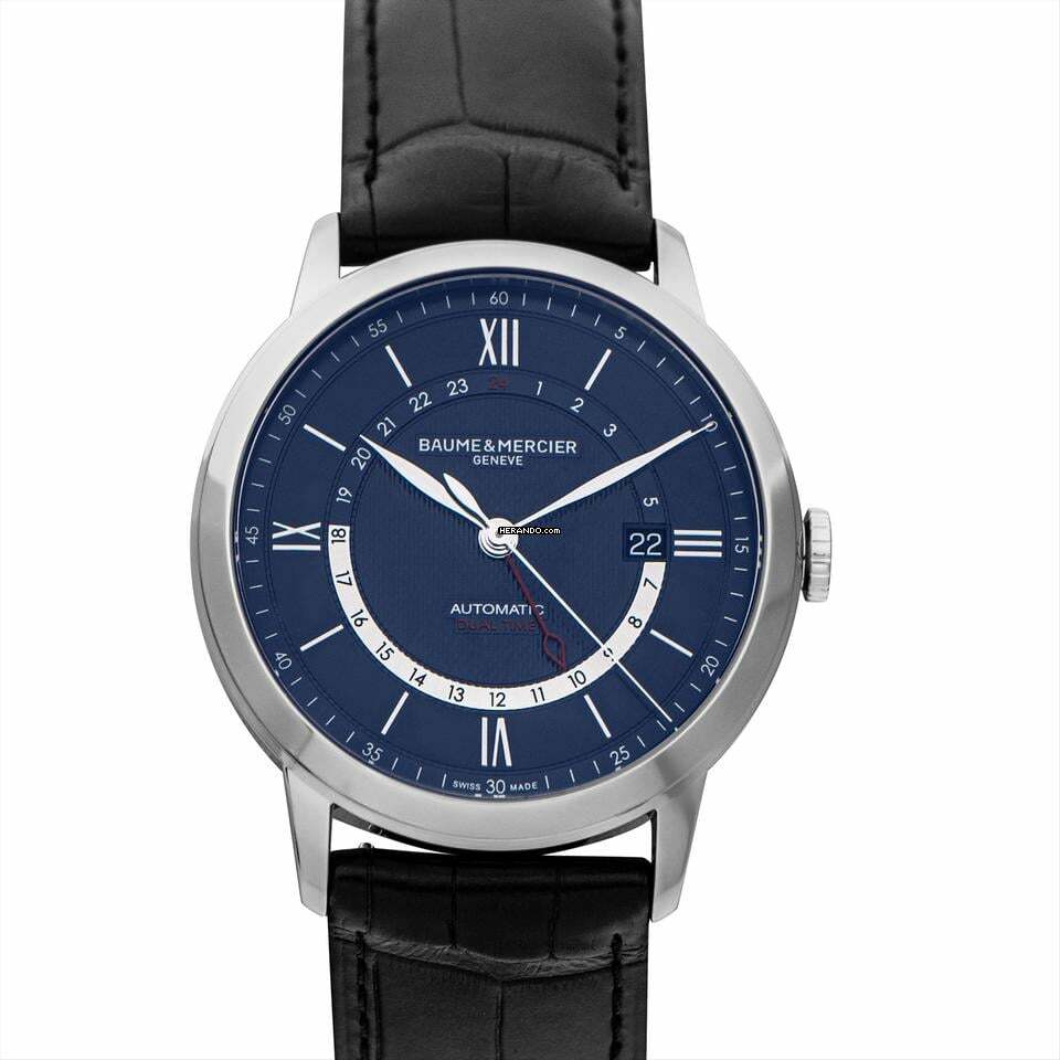  Baume & Mercier Classima M0A10482 - Classima Automatic Blue Dial Stainless Steel Men's Watch </h1> 