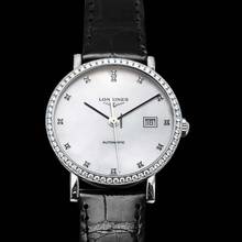 Thumbnail von Longines Elegant L43100872 - Elegant Automatic Mother of pearl Dial Stainless Steel Ladies Watch </h1>