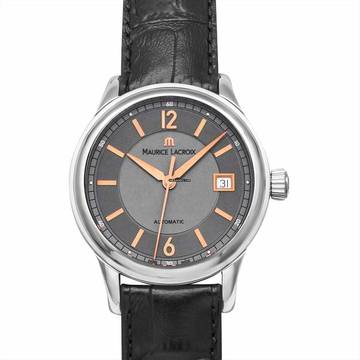  Maurice Lacroix Les Classiques Date LC6027-SS001-321 - Les Classiques Automatic Grey Dial Stainless Steel Men's Watch </h1> 