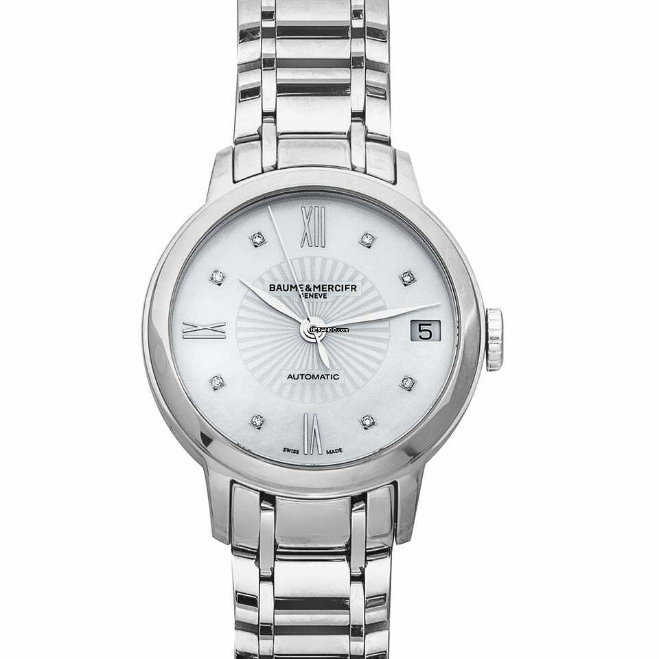  Baume & Mercier Classima M0A10268 - Classima Automatic Mother of pearl Dial Stainless Steel Ladies Watch </h1> 