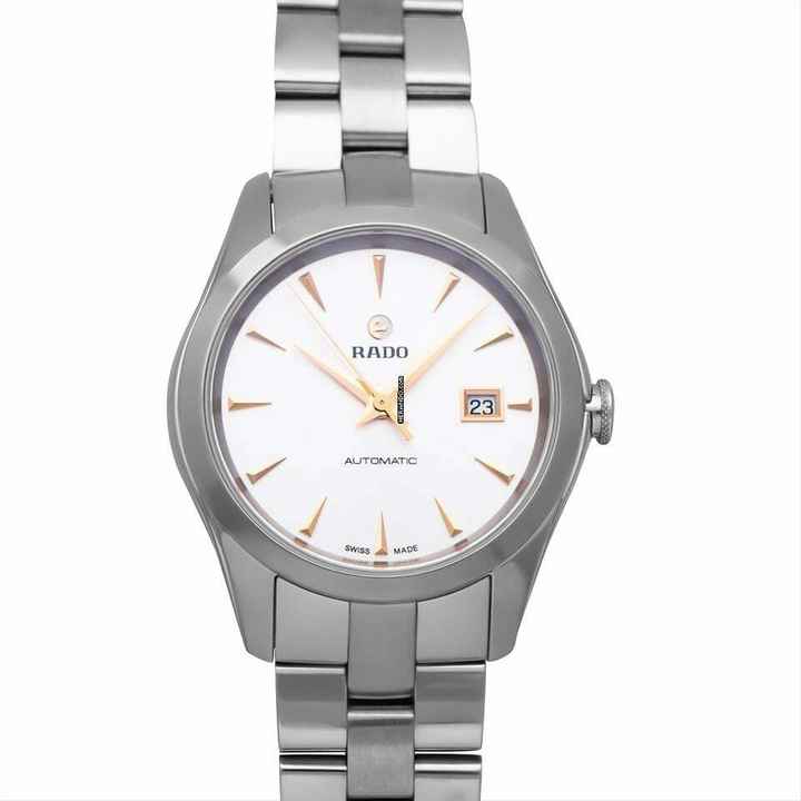  Rado HyperChrome R32091113 - Hyperchrome Automatic White Dial Stainless Steel Ladies Watch </h1> 