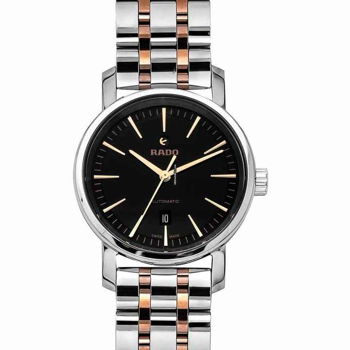  Rado DiaMaster R14050163 - Diamaster Automatic Black Dial Stainless Steel Ladies Watch </h1> 