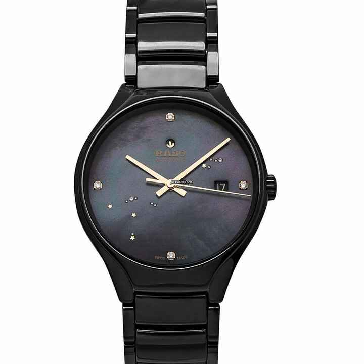  Rado True R27056842 - True Automatic Black Dial Ceramic Unisex Watch </h1> 