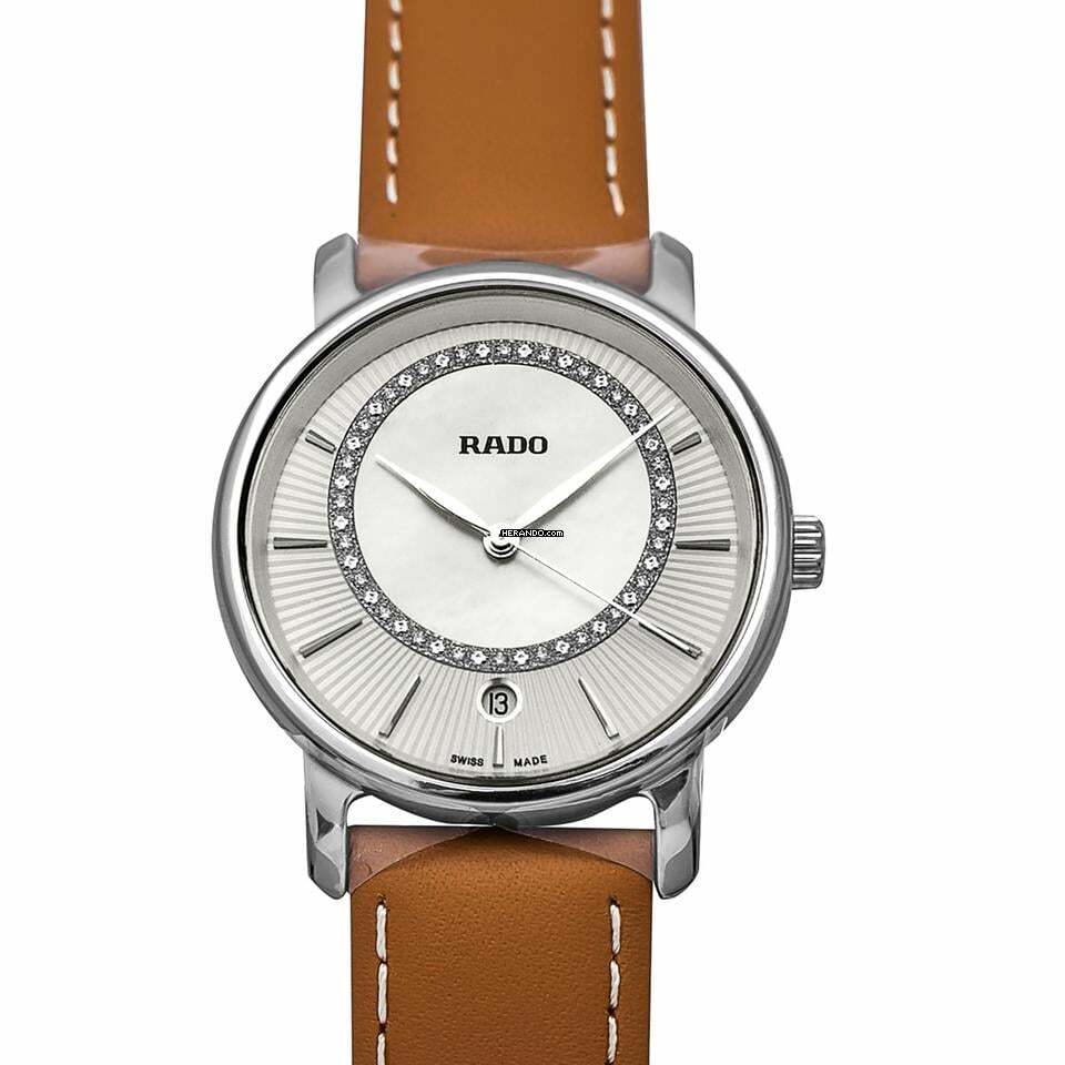  Rado DiaMaster R14064945 - Diamaster Quartz Mother of pearl Dial Ceramic Ladies Watch </h1> 