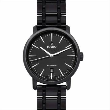  Rado DiaMaster R14073182 - Diamaster Automatic Black Dial Ceramic Men's Watch </h1> 