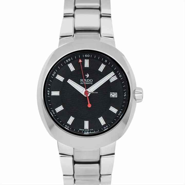  Rado D-Star R15946153 - D-Star Automatic Black Dial Stainless Steel Men's Watch </h1> 