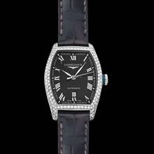 Thumbnail von Longines Evidenza L21420514 - Longines evidenza Automatic Black Dial Stainless Steel Ladies Watch </h1>