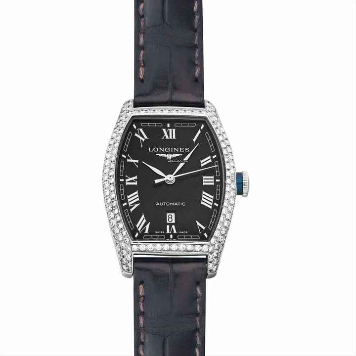  Longines Evidenza L21420514 - Longines evidenza Automatic Black Dial Stainless Steel Ladies Watch </h1> 