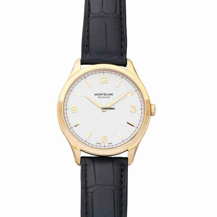  Montblanc Heritage Chronométrie 112516 - Heritage Chronometrie Hand Wind Silver Dial 18kt Rose Gold Men's Watch </h1> 