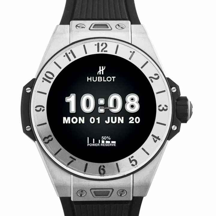  Hublot Big Bang 440.NX.1100.RX - Big Bang Quartz Black Dial Titanium Men's Watch </h1> 