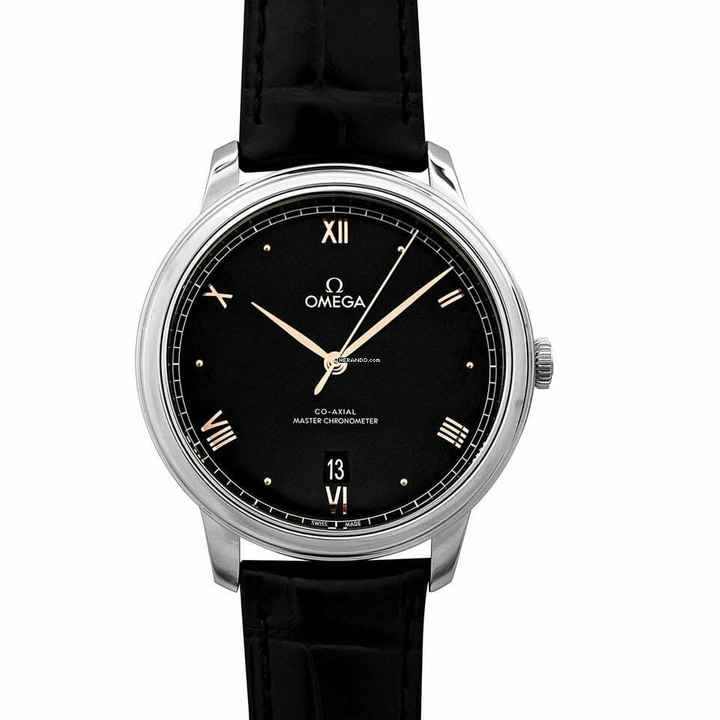  Omega De Ville 434.13.40.20.01.001 - De Ville Automatic Black Dial Stainless Steel Men's Watch </h1> 