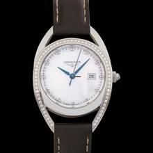 Thumbnail von Longines Equestrian L61370872 - Equestrian Quartz Mother of pearl Dial Stainless Steel Ladies Watch </h1>