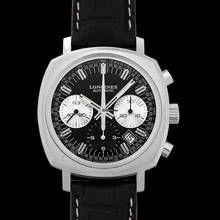 Thumbnail von Longines Heritage L27914520 - Heritage Automatic Black Dial Stainless Steel Men's Watch </h1>