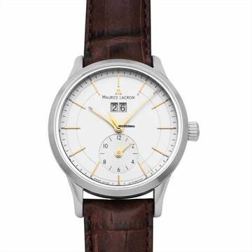  Maurice Lacroix Les Classiques Date LC6088-SS001-130 - Les Classiques Automatic Silver Dial Stainless Steel Men's Watch </h1> 