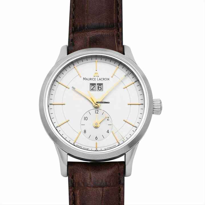  Maurice Lacroix Les Classiques Date LC6088-SS001-130 - Les Classiques Automatic Silver Dial Stainless Steel Men's Watch </h1> 