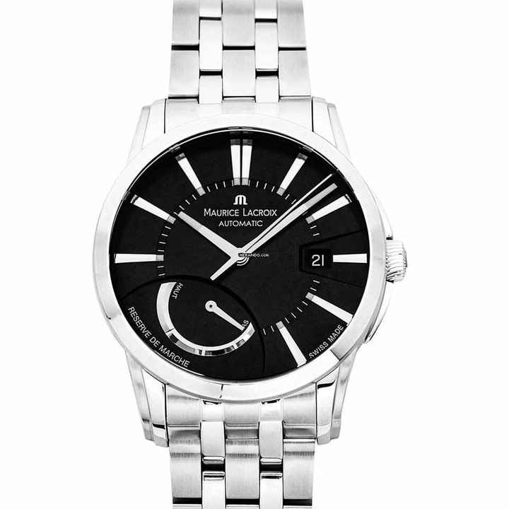 Maurice Lacroix Pontos PT6168-SS002-331 - Pontos Automatic Black Dial Stainless Steel Men's Watch </h1> 